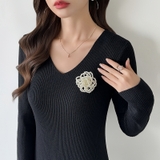 【選べる2デザイン】立体パールフラワーブローチ パールブローチ セレモニー | COCOMOMO | 詳細画像6