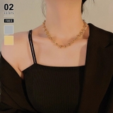 ゴールド | ネックレス チェーン レディース | COCOMOMO