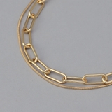 ボリュームチェーン二連ネックレス | coen【women】 | 詳細画像3 