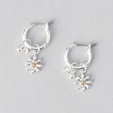 フラワーモチーフ 2wayフープピアス | coen【women】 | 詳細画像3 