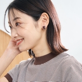クリアハートイヤリング | coen【women】 | 詳細画像1 