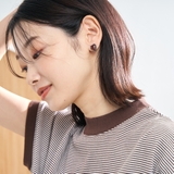 クリアハートイヤリング | coen【women】 | 詳細画像4 