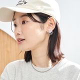 クリアフラワーピアス | coen【women】 | 詳細画像1