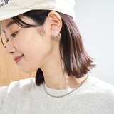 クリアフラワーピアス | coen【women】 | 詳細画像2