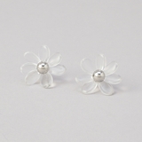 クリアフラワーピアス | coen【women】 | 詳細画像3