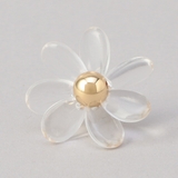 クリアフラワーピアス | coen【women】 | 詳細画像4