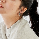 SILVER | シャラシャラチェーンイヤリング | coen【women】