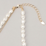 アシメチェーン樹脂パールネックレス | coen【women】 | 詳細画像5 