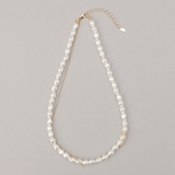 GOLD | アシメチェーン樹脂パールネックレス | coen【women】