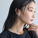 SILVER | ツブツブチェーンイヤリング | coen【women】