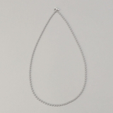 SILVER | ボールチェーンロングネックレス(60cm) | coen【women】