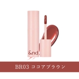  BR03 ココアブラウン | 【&nd by rom&nd正規代理店】グラッシーバームティント  | COSME Re:MAKE