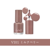 VI01 ミルクベリー | 【&nd by rom&nd正規代理店】グラッシードロップネイル | COSME Re:MAKE