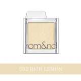 S02 RICH LEMON | 【 ロムアンド正規代理店】スライドインシングル 【シマー】 | COSME Re:MAKE