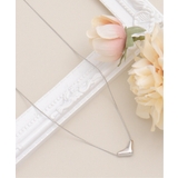 シルバー | ニュアンスハートトップネックレス | ikka 