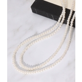 ロングパールネックレス | ikka  | 詳細画像1 