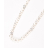 4パヴェボールスライドネックレス | ikka  | 詳細画像3 