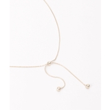 4パヴェボールスライドネックレス | ikka  | 詳細画像5 