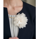 ホワイト | 【フォーマル対応】フラワーコサージュ | ikka 