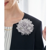 ライトグレー | 【フォーマル対応】フラワーコサージュ | ikka 