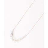 キラキラボールスライドネックレス | ikka  | 詳細画像3 