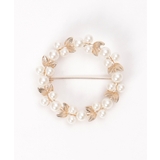 オフホワイト | 【フォーマル対応】ブローチ26 | ikka 