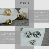 【CRAIFE】フープピアス 痛くないイヤリング 金属アレルギー対応両耳セット | CRAIFE | 詳細画像16 