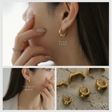 【CRAIFE】フープピアス 痛くないイヤリング 金属アレルギー対応両耳セット | CRAIFE | 詳細画像11 