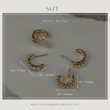 【CRAIFE】痛くない イヤリング ピアス 金属アレルギー対応 両耳セット | CRAIFE | 詳細画像13 