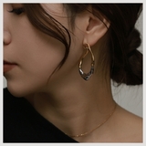 【CRAIFE】ピアス 大ぶり 金属アレルギー対応 両耳セット | CRAIFE | 詳細画像4 