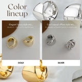 【CRAIFE】フープピアス キャッチレス 金属アレルギー対応 両耳セット | CRAIFE | 詳細画像5 