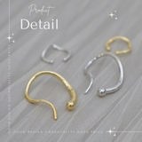 【CRAIFE】イヤーカフ イヤカフ 金属アレルギー対応 2個セット | CRAIFE | 詳細画像6 