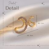 【CRAIFE】イヤーカフ イヤカフ 金属アレルギー対応 片耳用 | CRAIFE | 詳細画像9 