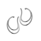 シルバー | 【CRAIFE】イヤーカフ イヤカフ 金属アレルギー対応 両耳セット | CRAIFE