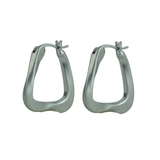 マットシルバー / ピアス | 【CRAIFE】フープピアス 痛くないイヤリング 金属アレルギー対応両耳セット | CRAIFE