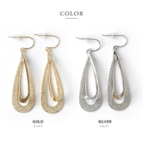 ピアス フックピアス ニッケルフリーポスト | CREAM-DOT | 詳細画像3 