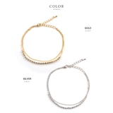 ブレスレット レディース 2連 | CREAM-DOT | 詳細画像4 