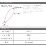 ネックレス ワントップ ハート | CREAM-DOT | 詳細画像6