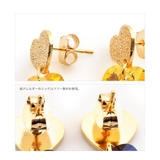 ティアドロップピアス 多面カットピアス ハート型ピアス | CREAM-DOT | 詳細画像7 