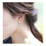 ティアドロップピアス 多面カットピアス ハート型ピアス | CREAM-DOT | 詳細画像10 