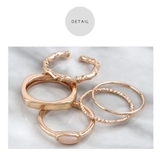 5点セット リング 指輪 | CREAM-DOT | 詳細画像5 