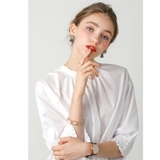 バングル 18kコーテイング ブレスレット | CREAM-DOT | 詳細画像11
