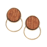 キャメル | 選べる ピアス イヤリング | CREAM-DOT