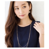 イヤリング フープイヤリング 18kコーティング | CREAM-DOT | 詳細画像6 