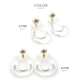 ピアス イヤリング クリア | CREAM-DOT | 詳細画像3 