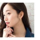 ピアス 18kコーティング チタンポスト | CREAM-DOT | 詳細画像2 