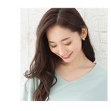 ピアス 18kコーティング チタンポスト | CREAM-DOT | 詳細画像7 