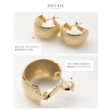ピアス フープピアス キャッチレス | CREAM-DOT | 詳細画像5