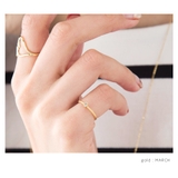 リング 指輪 18kコーティング | CREAM-DOT | 詳細画像8 