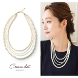 ネックレス 小粒 パール | CREAM-DOT | 詳細画像1 